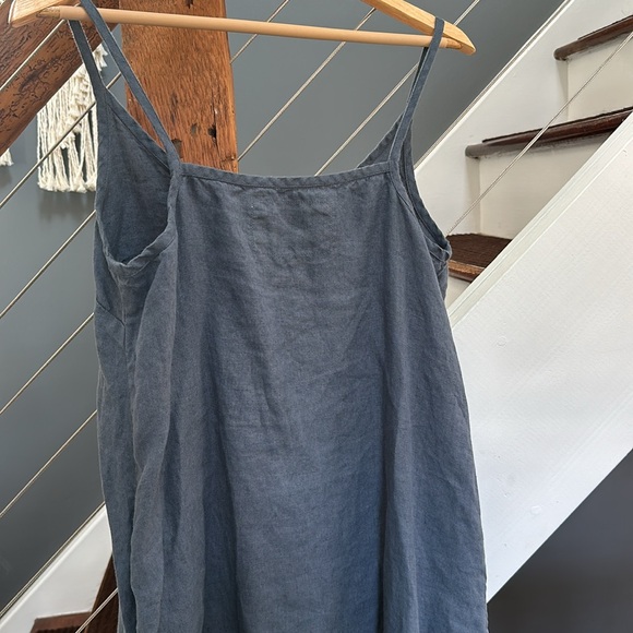 not perfect linen langley slip linen dress - Picture 3 of 5
